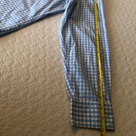 Vineyard Vines Classic Fit Tucker Shirt Button Down Men’s XL - Blue Check - Picture 8 of 10